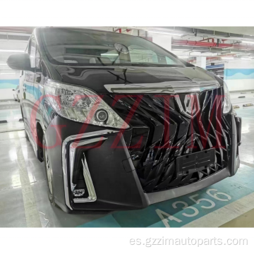 Alphard 2008 Actualización a BodyKit 2018